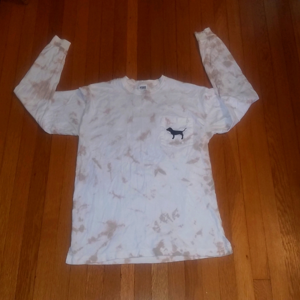 Victoria’s Secret Pink tie-dye Long sleeve t-shirt